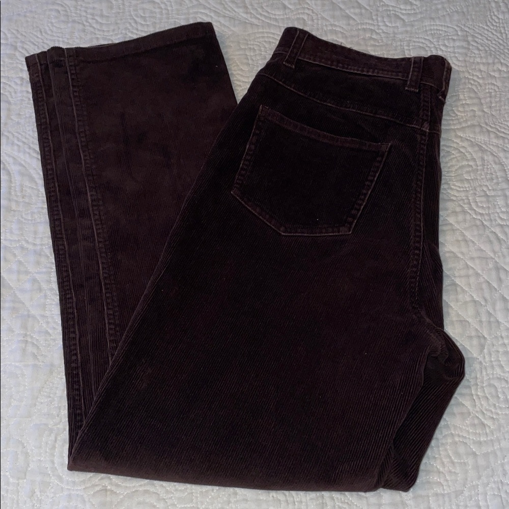 Bill Blass Jeanswear Stretch Corduroy Straight Leg Jeans/Pants.  Size 10.